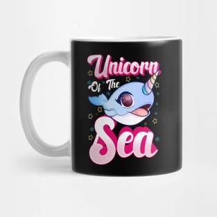 Cute & Funny Narwhal: Unicorn Of The Sea Mug